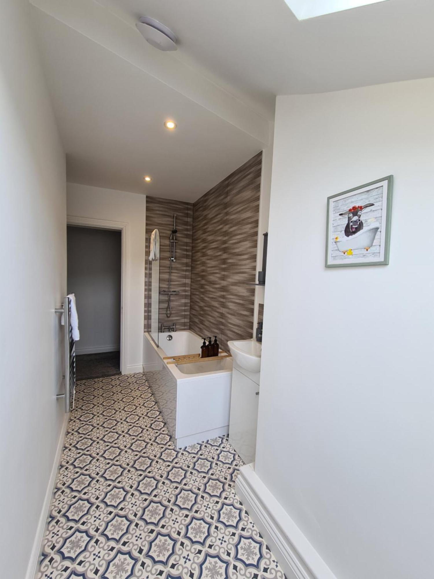 Modern River View Mytholmroyd Apartment Esterno foto